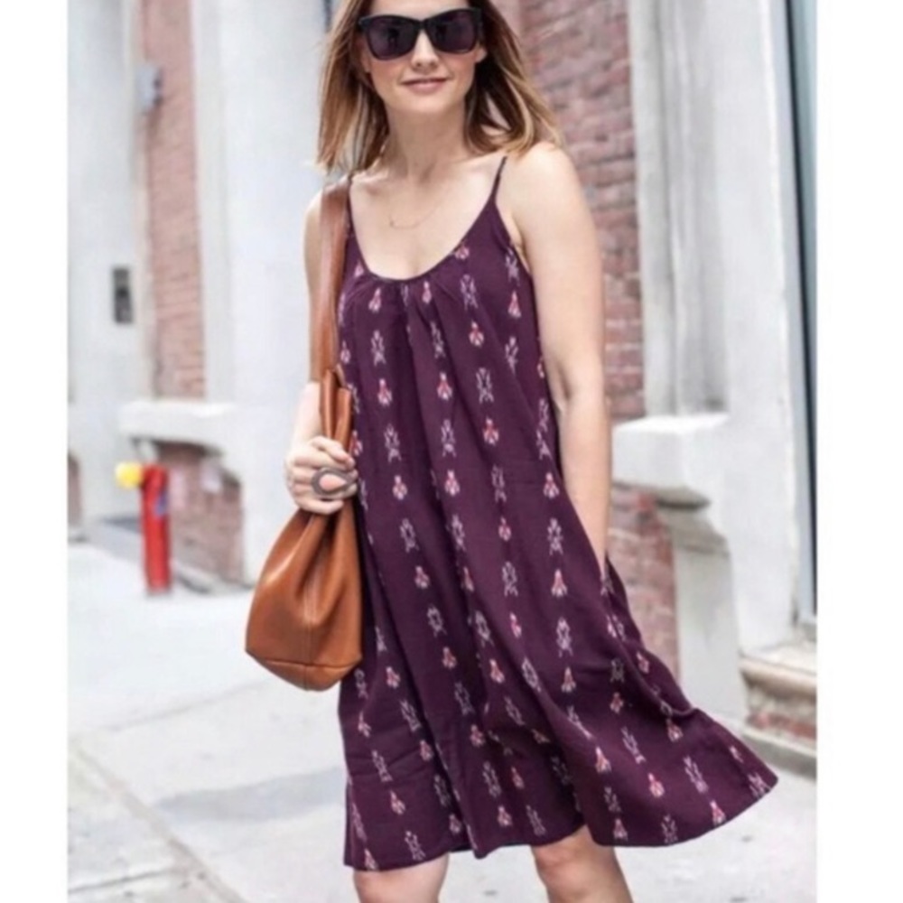 MADEWELL Backyard Sundress Aztec Ikat